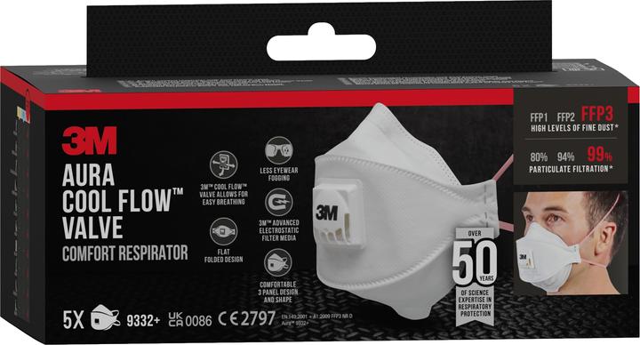 Image du produit 3M Atemschutzmaske (FFP3, 5 x)