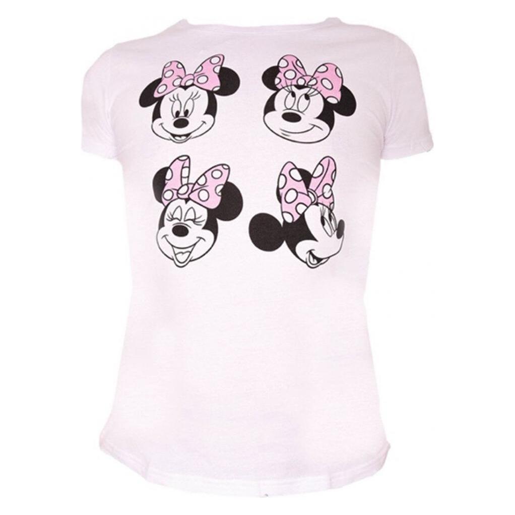 Procos, Damen, Shirts, Disney Minnie Damen-Kurz-T-Shirt, Oberteil M, (M)