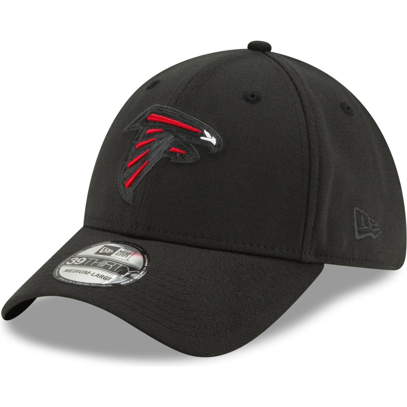 New Era, Herren, Cap, 39Thirty Stretchfit NFL Elements 2.0, Schwarz, (XS)