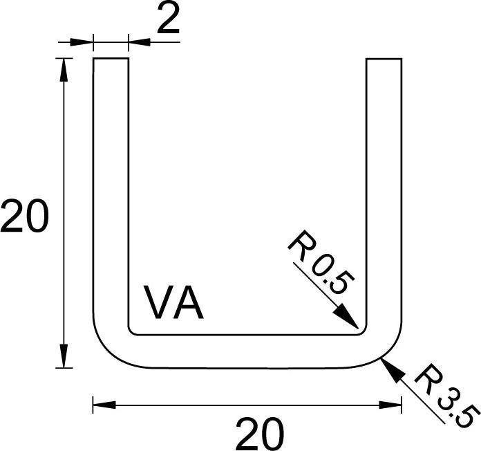Image du produit Pauli+Sohn Profilés en U