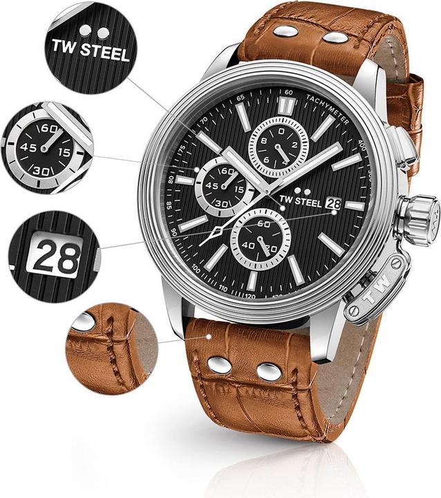 Produktbild TW Steel CEO Adesso (Analoguhr, Chronograph, 45 mm)