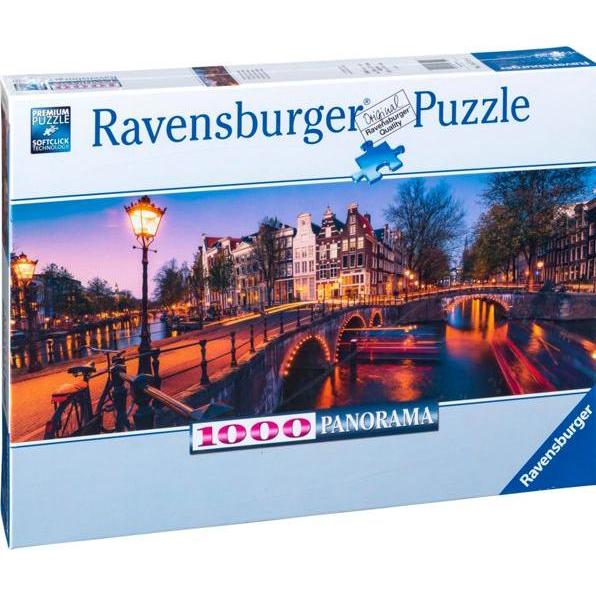 Thumbnail - Ravensburger Abend in Amsterdam (1000 Teile)