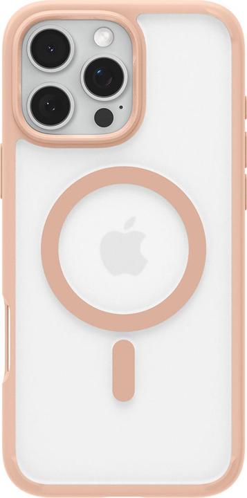 Actual product image Spigen Ultra Hybrid TPU Back Cover Pink/Transparent Magnetic Apple iPhone 16 Pro Max (Apple iPhone 16 Pro Max)