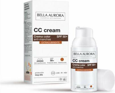 Produktbild Bella Aurora CC CREAM extracubriente SPF50+ 30 ml