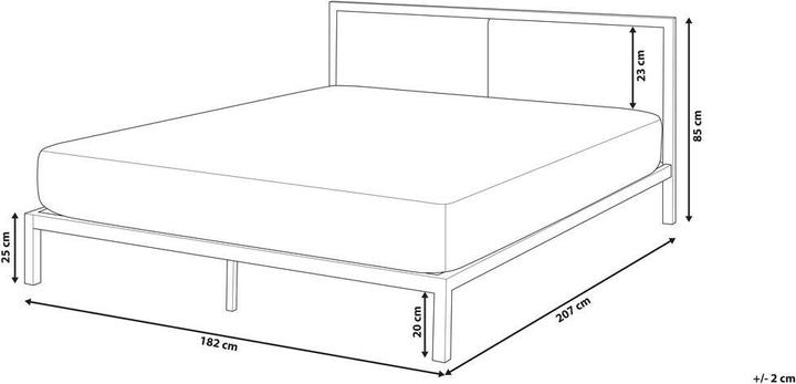 Actual product image Beliani Clamart (180 x 200 cm)