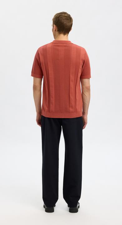 Produktbild Selected Kurzarm Polohemd aus Strick (L)