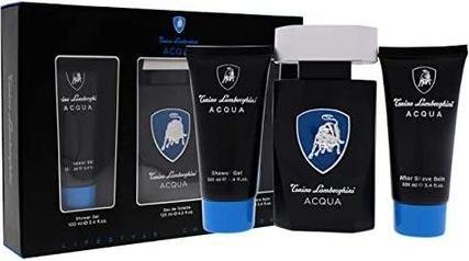 Produktbild Tonino Lamborghini Set Acqua Edt 125Ml + Balm 100Ml + 100Ml (Eau de Toilette, 125 ml)