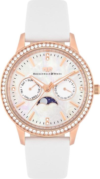 Produktbild Multifunktionen Amidala Echtleder Roségold - 34076 (Analoguhr, 38 mm)