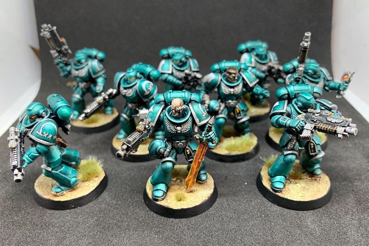 Actual product image Games Workshop Warhammer 40k - Space Marine Primaris Intercessors (Plastic)