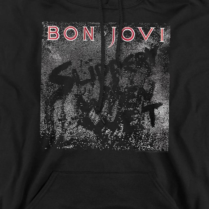 Produktbild Bon Jovi Slippery Cover Kapuzenpullover (M)