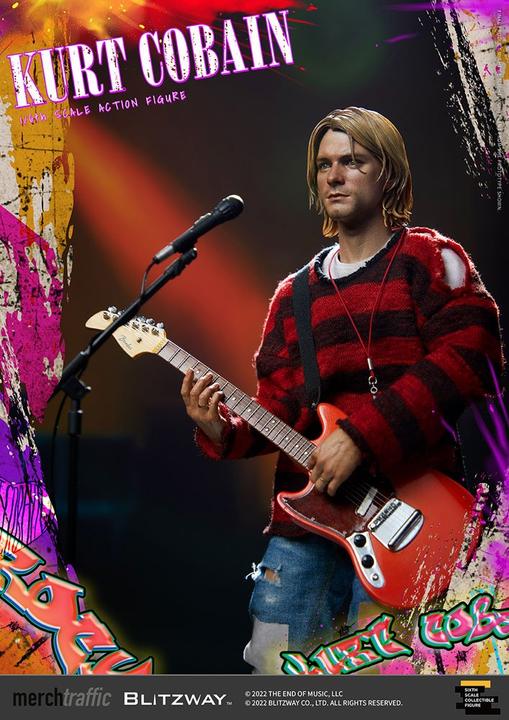 Produktbild Blitzway Kurt Cobain figurine 1/6 On Stage 31 cm