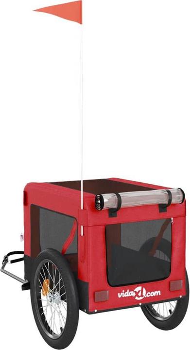 Actual product image vidaXL Fahrradanhänger Hund