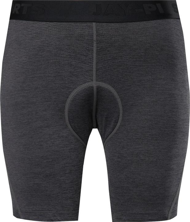 Produktbild Jay-Pi grosse Grössen Fahrradunterhose, integriertes Sitzpolster stahlgrau 3XL 802612102-3XL (3XL)