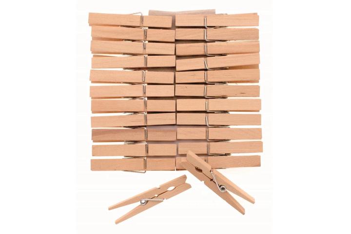 Immagine prodotto Glorex Piccole mollette da bucato in legno, 24 pezzi