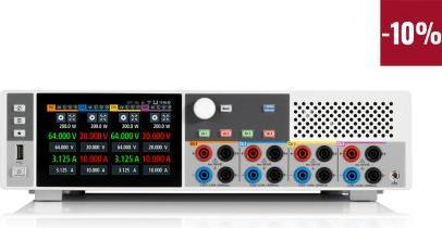 Actual product image Rohde & Schwarz Bench Power Supply, 800W, 4 Output