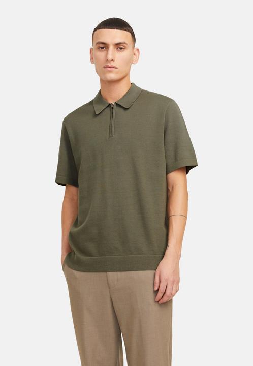 Actual product image Jack & Jones Jprblamilano Spring Knit Polo Ss Sn (XXL)