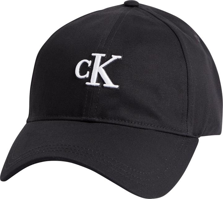 Actual product image Calvin Klein Mens Archive Cap Hat, Black, Uniform Size (One size)