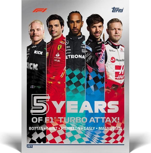 Actual product image Topps Turbo Attax 2024 Eco Box Formula 1 (German, Booster display)