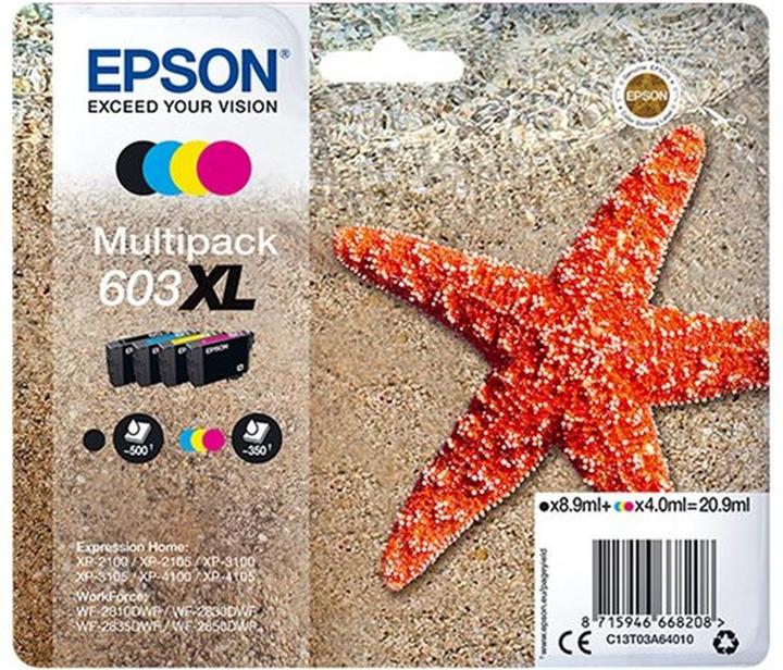 Produktbild Epson 603XL Multipack (M, C, Y, BK)