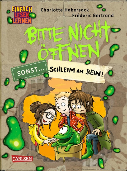 Produktbild Bitte nicht öffnen, sonst... 2: Schleim am Bein! (Deutsch, Charlotte Habersack, Fréderic Bertrand, 2024)