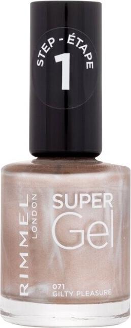Image du produit Rimmel London Super Gel By Kate STEP1 (044 Guilty Pleasure, Vernis à ongles effet gel)