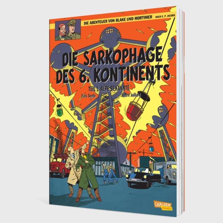 Actual product image Die Abenteuer von Blake und Mortimer, Band 13. Teil 1 (German, André Juillard, 2008)