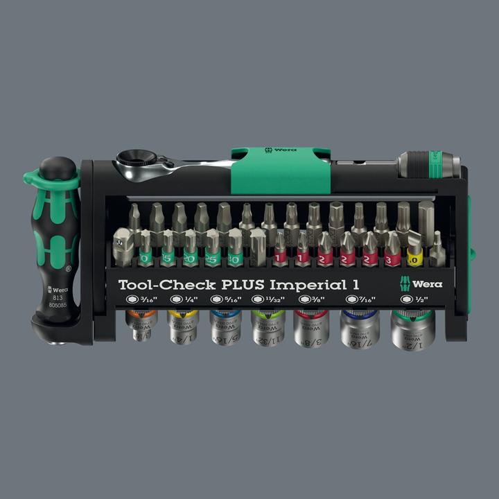 Productafbeelding Wera Tool-Check Plus Imperial 1 (Vierkant stopcontact, Cross Phillips PH)