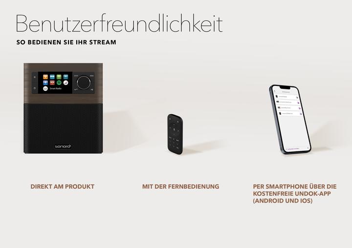 Produktbild Sonoro Stream (Internetradio, DAB+, DAB, FM, Bluetooth, WLAN)