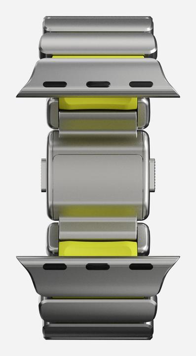 Productafbeelding Nomad Spartan Band Natural Titanium Volt 49mm (FKM, Titanium, Titanium)