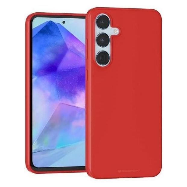Mercury Rosso Soft Sam A55 A556 Czerwony/ (Samsung Galaxy A55), Cover Smartphone,