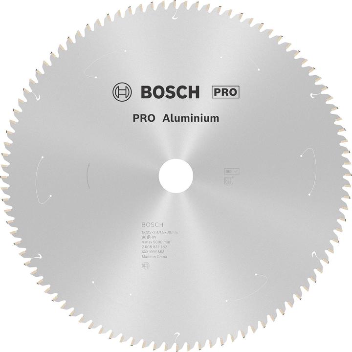 Actual product image Bosch Professional Zubehör PRO Aluminium cordless circular saw blade, 305 x 2.4 x 30 mm