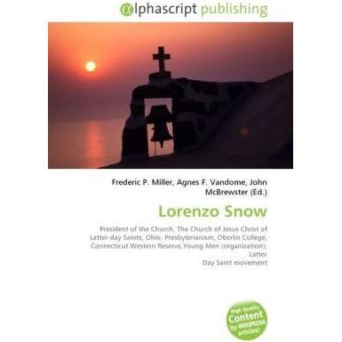 Thumbnail - Lorenzo Snow, Sachbücher