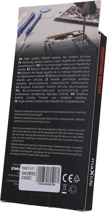 Actual product image Maxlife 2900mAh auxiliary battery