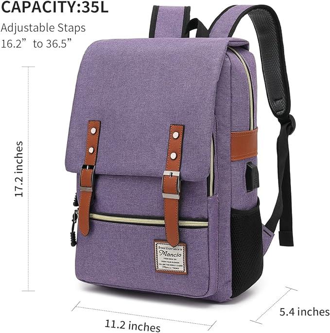 Image du produit Only-Bags.Store Sac à dos d'étudiant, sac à dos de voyage, sac d'extérieur décontracté pour hommes et femmes, sac