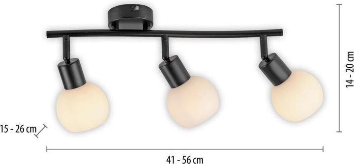 Produktbild Just Light Loki (430 lm, E14)