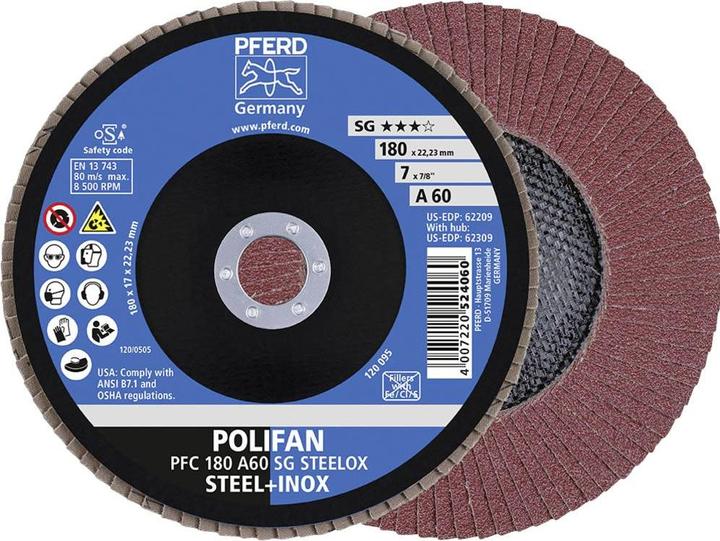 Actual product image Pferd POLIFAN serrated lock washer PFC60 SG STEELOX (60)