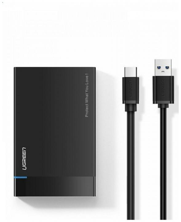 Productafbeelding Ugreen USB-C 3.1 naar 2,5" SATA harde schijf behuizing (6Gbps) (2.5")