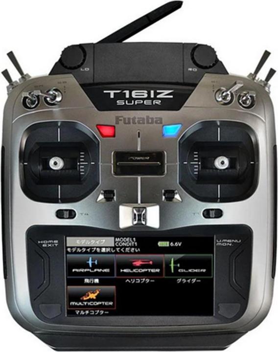 Produktbild Futaba T16IZS / Mode-2 R7208SB FASSTest, T-FHSS, S-FHSS, mit Akku