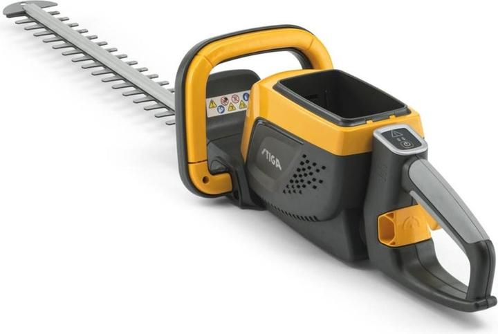 Actual product image Stiga HT 500e Battery Hedge Trimmer without battery, without charger 0.42kW 48V Li-Ion 510mm (Rechargeable battery operated)