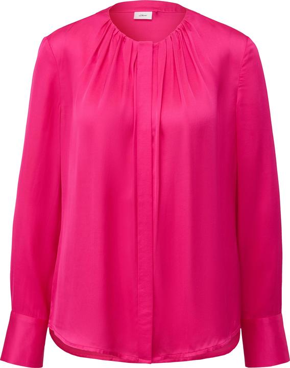 Image du produit S.Oliver Bluse Satinbluse aus reiner Viskose (46)