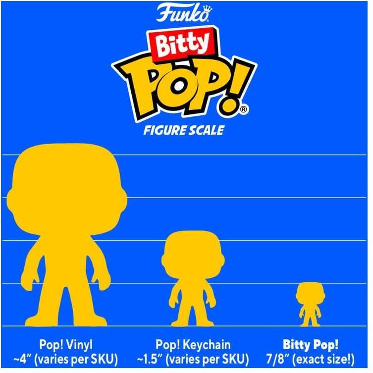 Thumbnail - Funko Game of Thrones Bitty POP! Vinyl Figuren 4er-Pack Jon Snow 2,5 cm