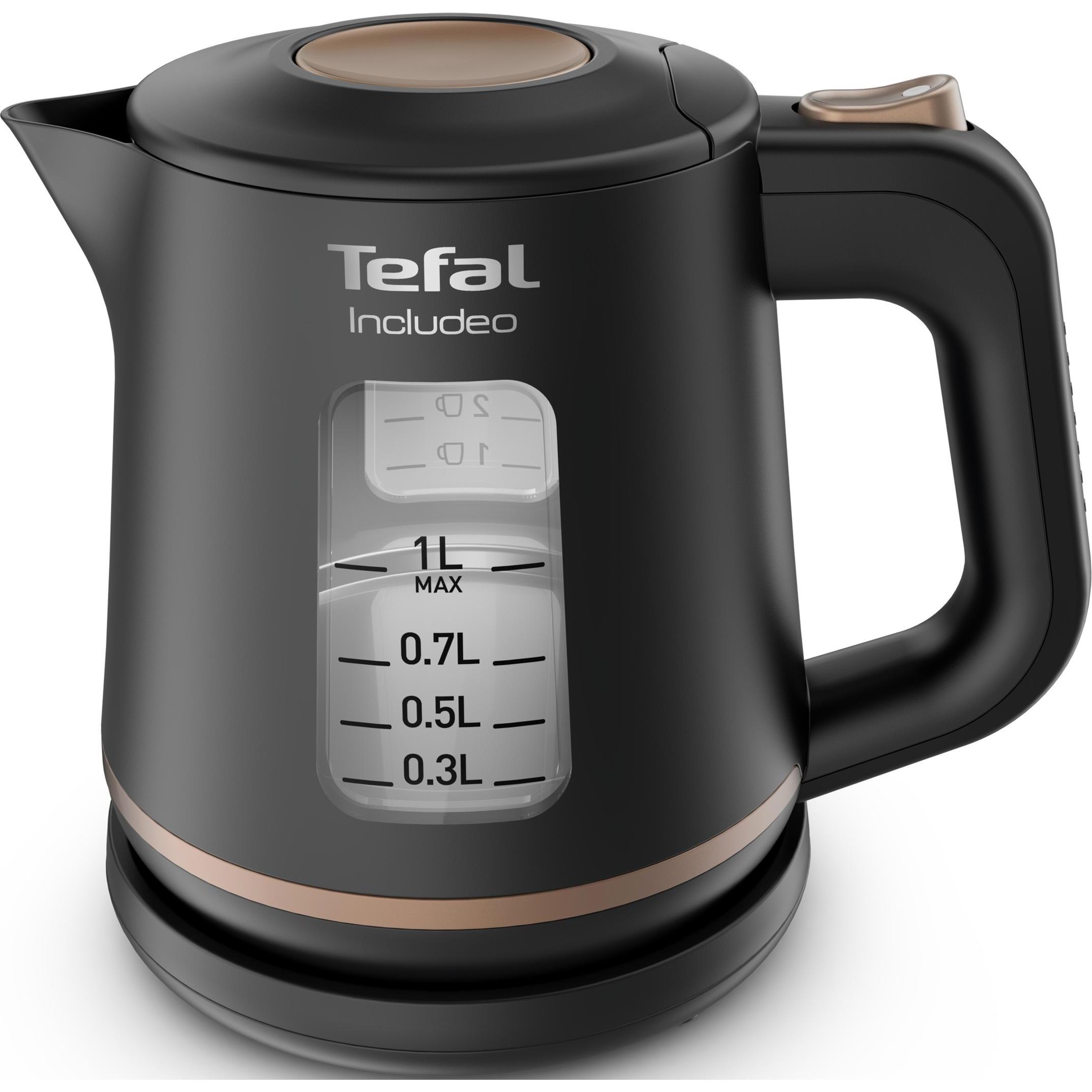 Tefal Wasserkessel, Wasserkocher, Schwarz
