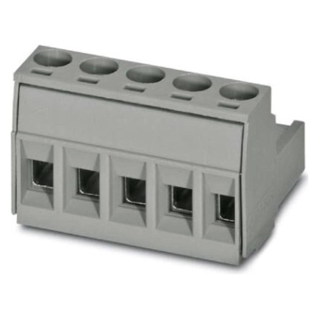 Phoenix Contact Contactdoosbehuizing kabel Aantal polen totaal 10 Steek: 5,08 mm 5448666 100 stuks., Kabels + Stekkers, Wit, Groen