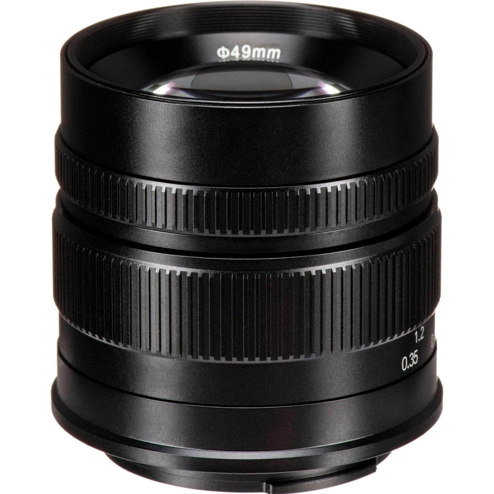 7artisans 55 mm F1.4 Sony E (Sony E, APS-C / DX), Obiettivo, Nero