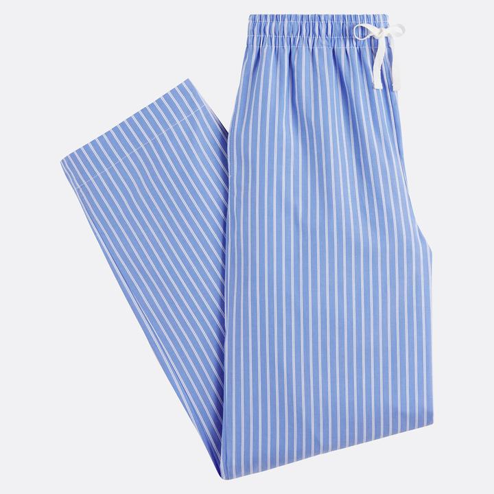 Image du produit La Redoute Collections Gestreifte Pyjamahose aus reiner Baumwolle (XXL)