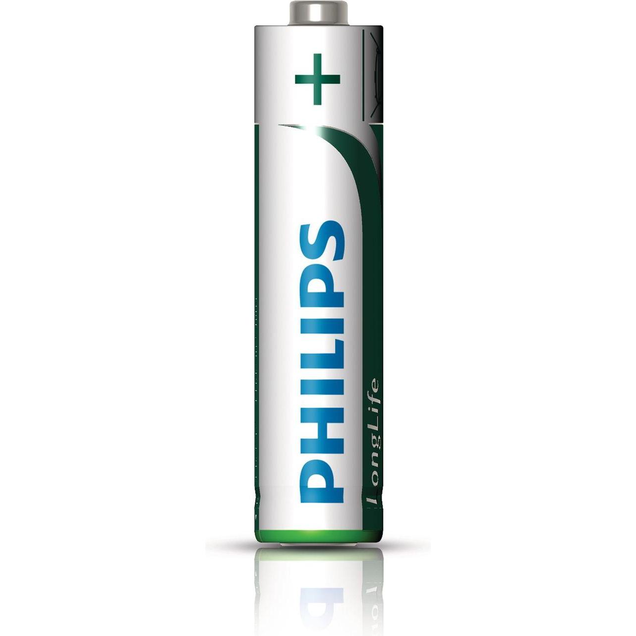Thumbnail - Philips Akku R03L4F/10 (4 Stk., AAA), Batterien + Akkus