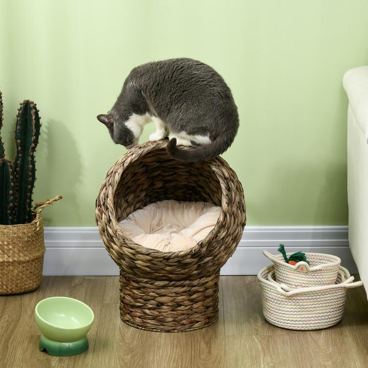 Actual product image PawHut Cat basket with cushion (Cat)