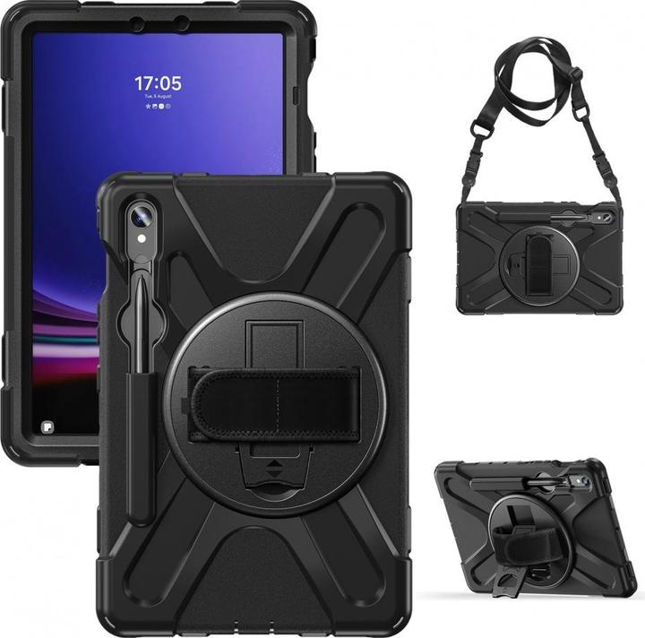 Actual product image Insmat 652-1294 tablet case (10.9") Cover Black (Galaxy Tab S9 FE)