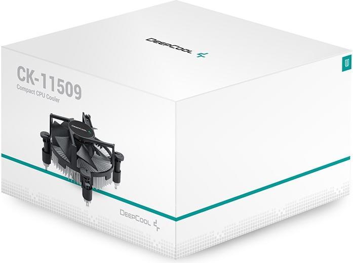 Actual product image Deepcool CK-11509 Processor cooler 9 2 cm Aluminium Black 1 piece(s) (56 mm)