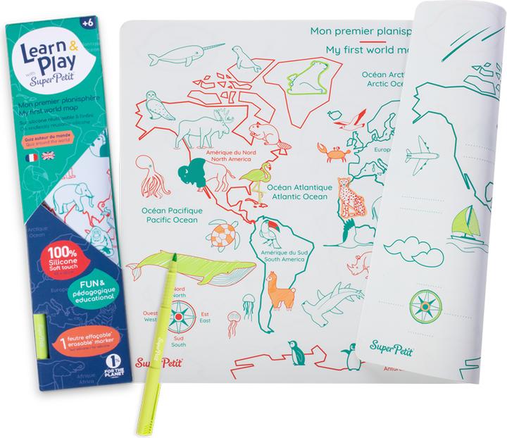 Produktbild Super Petit My first world map